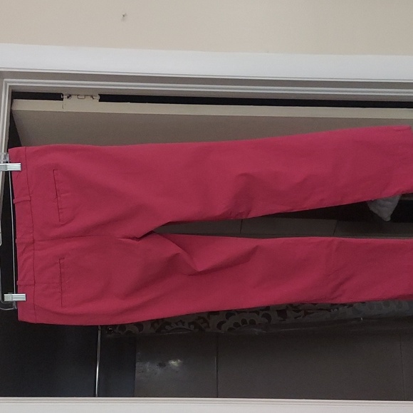 Worthington Women's slim Fit Chino Pink Capri Pants Sz 4 - Picture 5 of 9